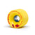 Orangatang 65mm Fat Free (86a, yellow) longboard skateboard wheel (hero)