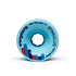 Orangatang 70mm Stimulus (77a, blue) longboard skateboard wheel (front)