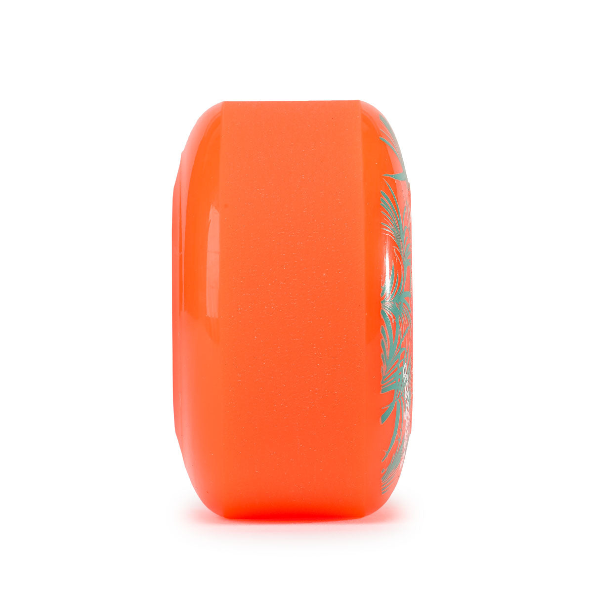 Orangatang 62mm Skiff (80a, orange) longboard skateboard wheel (contact patch)