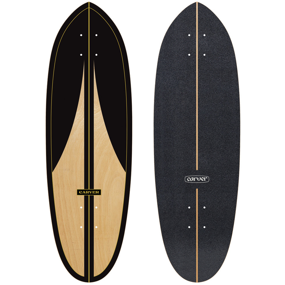 Carver 32.5" Black Label | Surfskate Deck