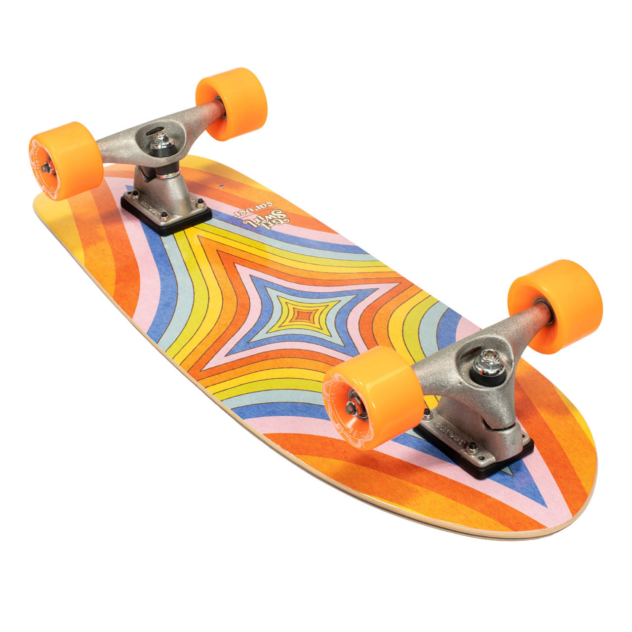 Carver GRLSWIRL Daydream gráfica del deck