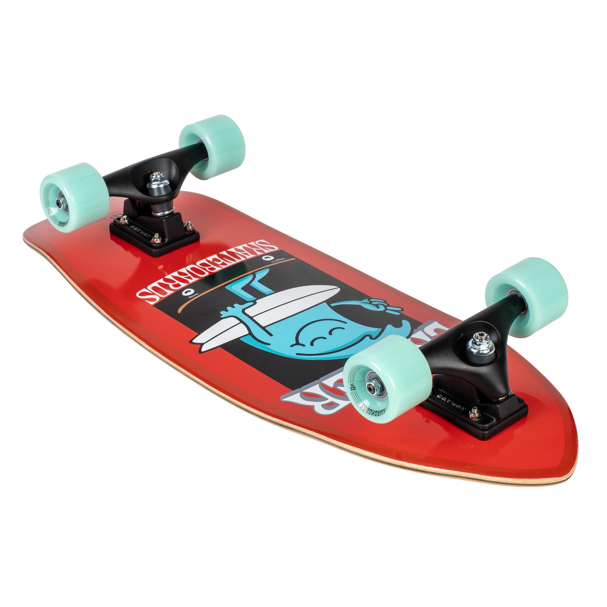 Carver Wavy Davy Surfskate Complete with C5 Coal Satin trucks