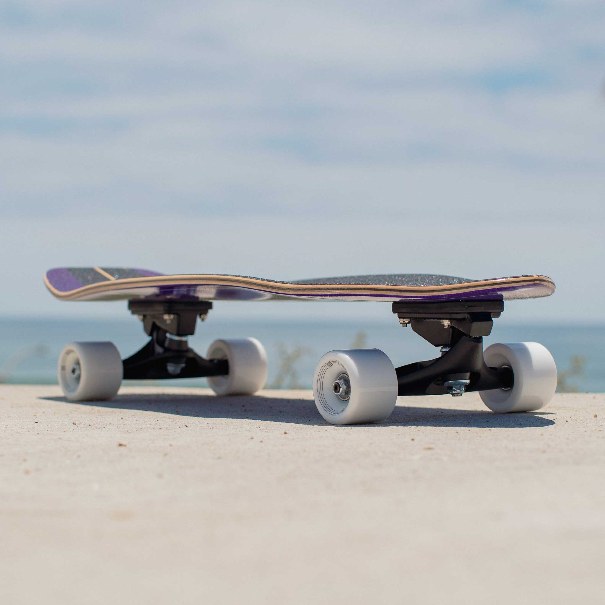 Carver Purple Haze mini surfskate skateboard