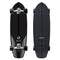 Carver Black Tip Carbon Fiber, 32.5" | CX Surfskate Complete (top and bottom view)