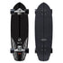 Carver Black Tip Carbon Fiber, 32.5" | CX Surfskate Complete (top and bottom view)