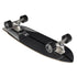 Carver Black Tip Carbon Fiber, 32.5" | CX Surfskate Complete (bottom front view)