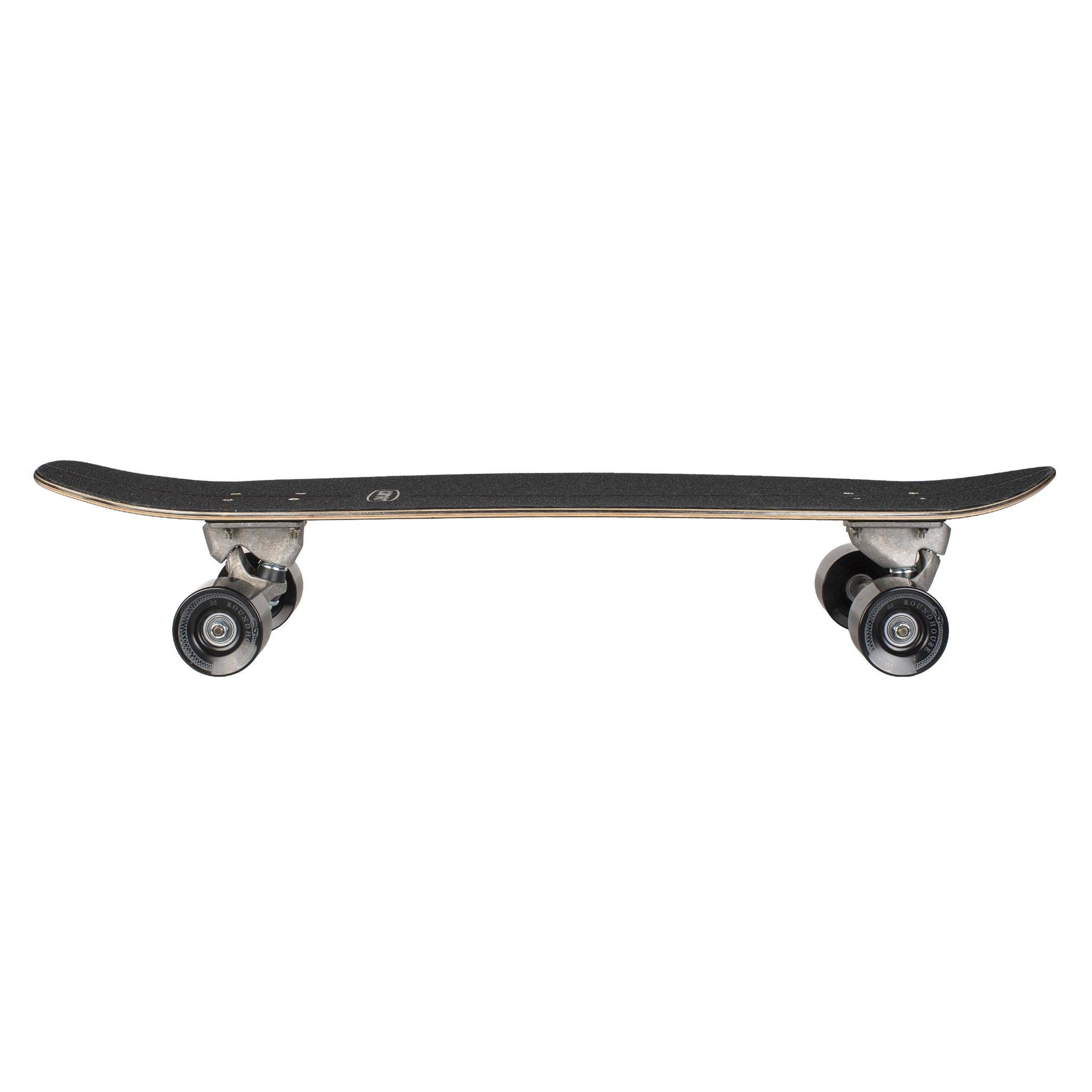Carver Black Tip Carbon Fiber, 32.5" | CX Surfskate Complete (profile view)