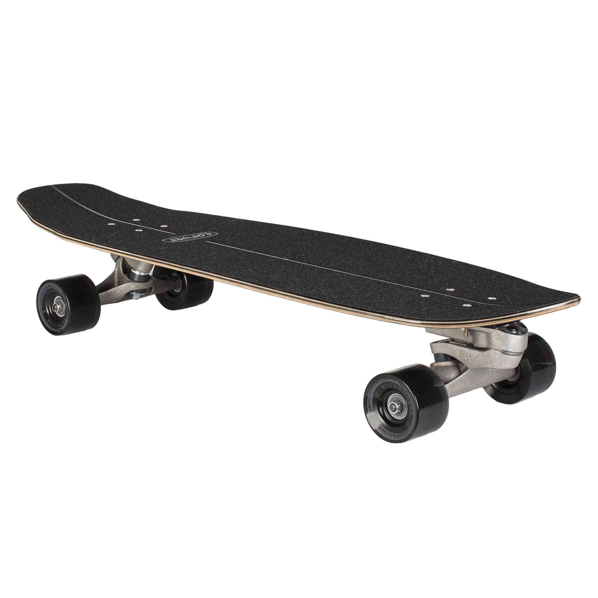 Carver Black Tip Carbon Fiber, 32.5" | C7 Surfskate Complete (hero view)