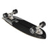 Carver Black Tip Carbon Fiber, 32.5" | C7 Surfskate Complete (bottom front view)