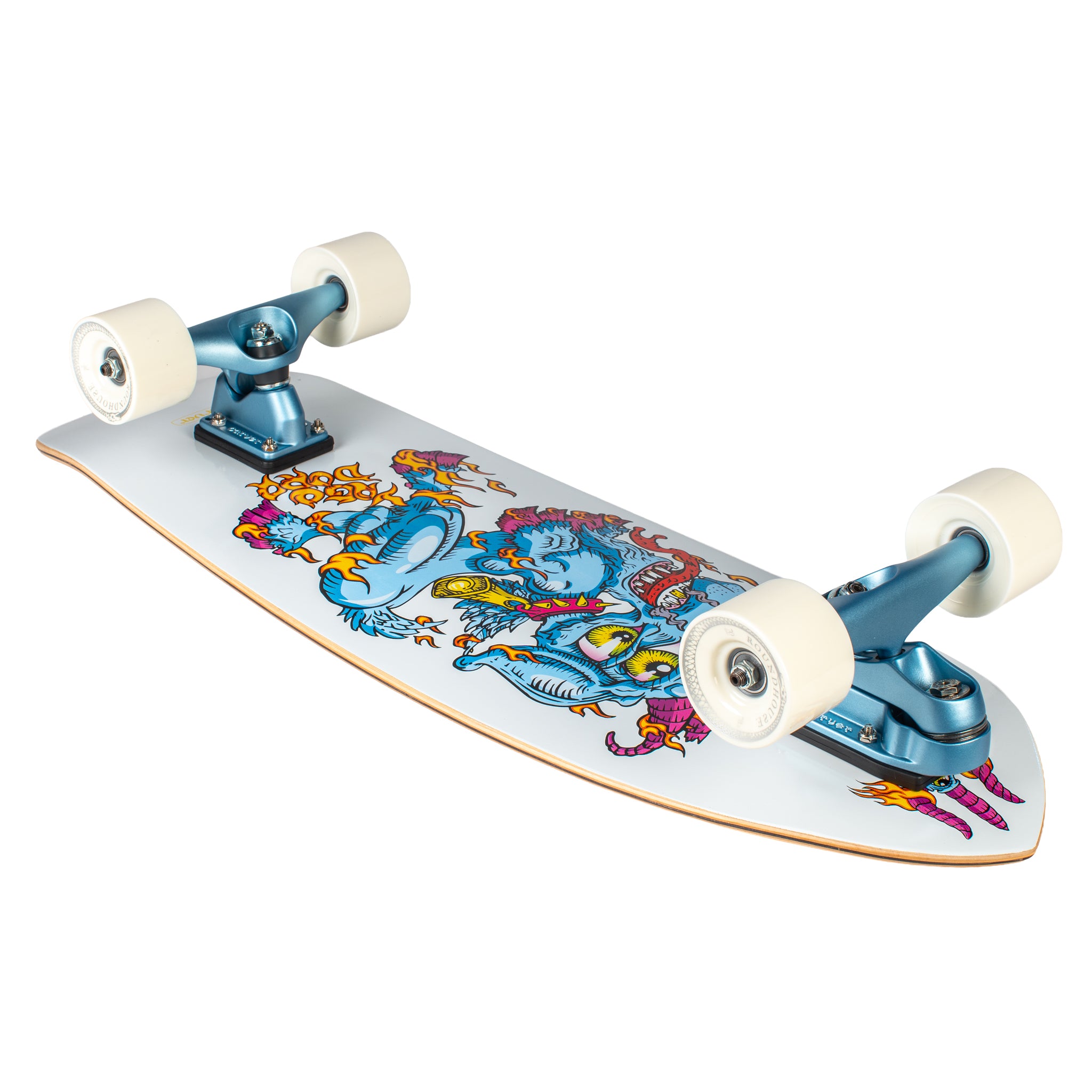 Carver 30.75" Yago Fire Goat | C7 Surfskate Complete