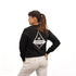Carver Shaper Diamond Crewneck, Black