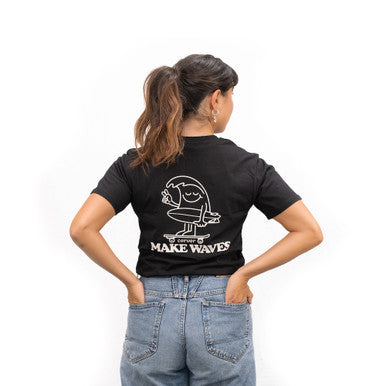 Carver Make Waves Short Sleeve Tee, Black