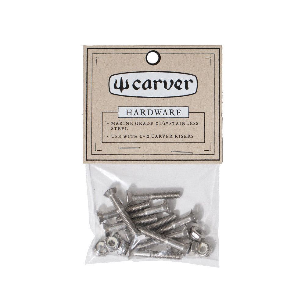 Carver Hardware Set | Zinc Plated