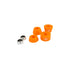 Carver C7 Medium Bushings, Orange Glo