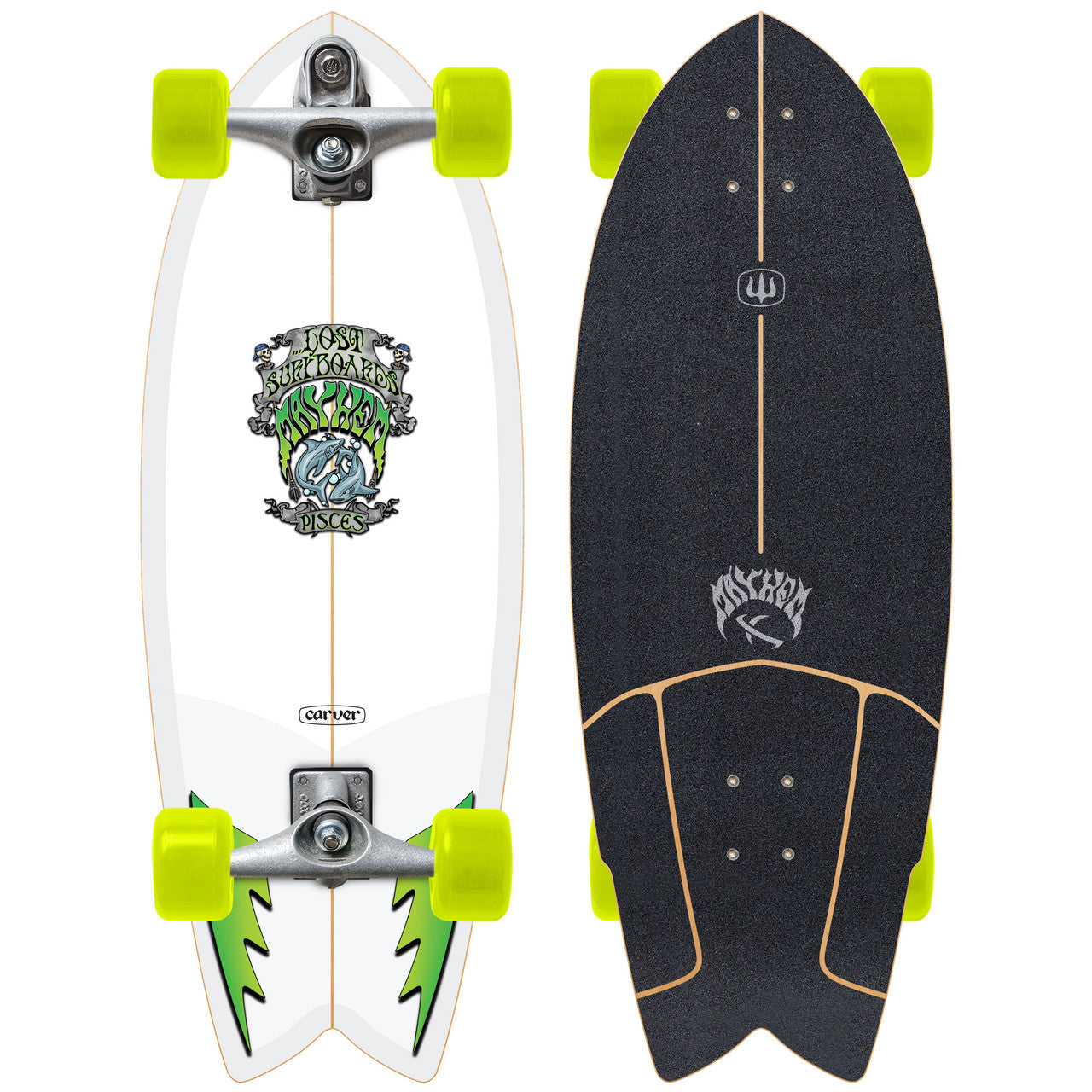 …Lost 29" Pisces | Carver C7 Surfskate Complete