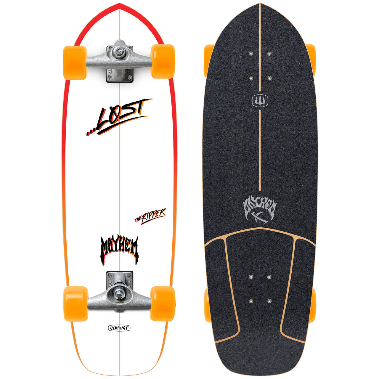 …Lost 30.75" Ripper | Carver CX Surfskate Complete