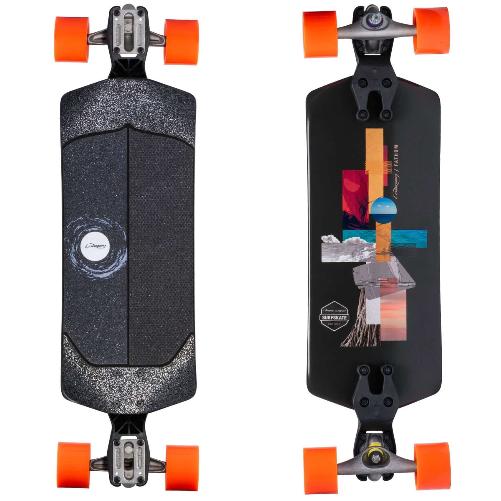 Loaded Fathom Surfskate Edition complete longboard skateboard