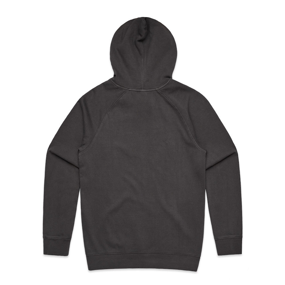 Carver Logo Pullover Hoodie, Faded Black