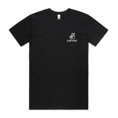 Carver Make Waves Short Sleeve Tee, Black