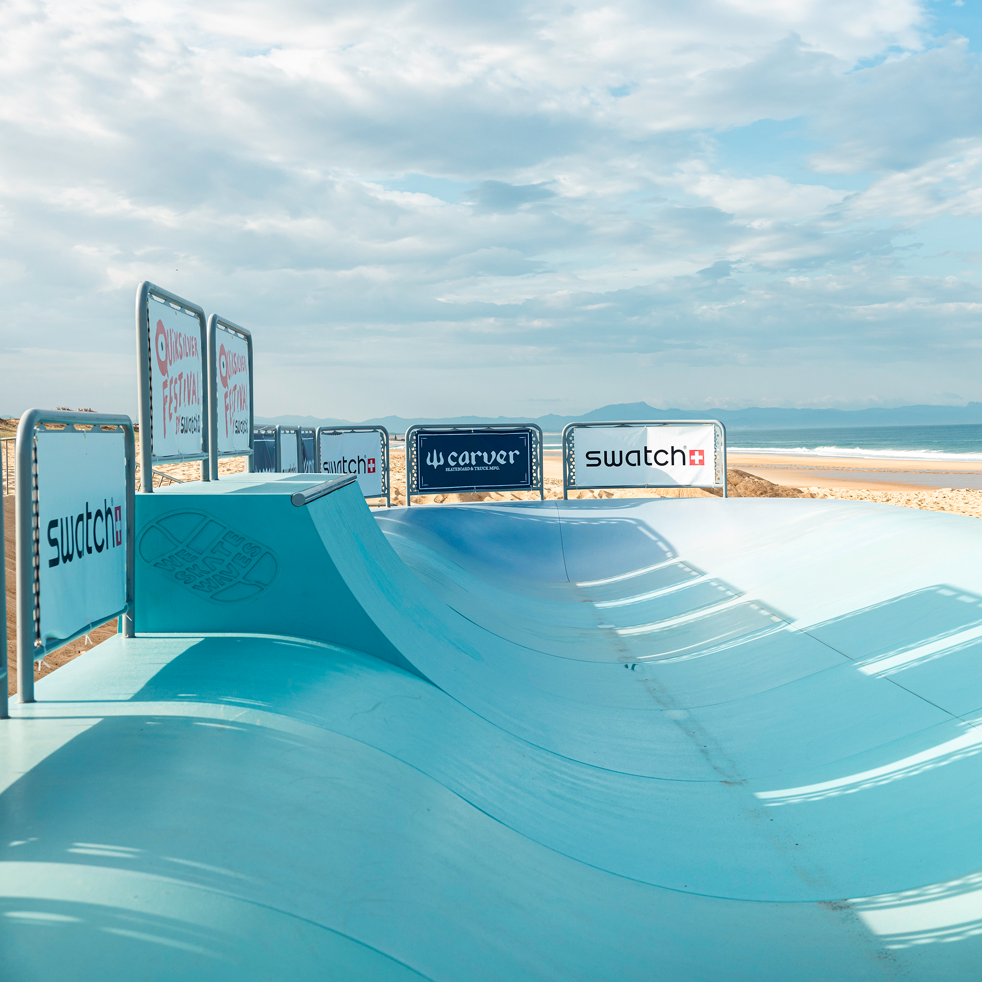 The empty Wavebank showing the hip and the curve of the walls