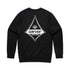 Carver Shaper Diamond Crewneck, Black
