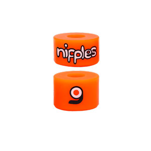 Orangatang Nipples Bushings, Soft / Orange